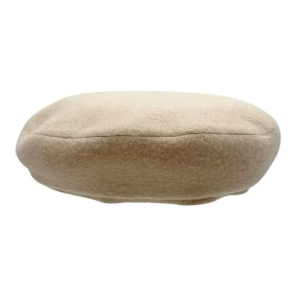 Hermes Ivory Cashmere Knit Beret Hat - nationalbodyline.in display picture 2